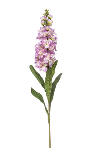 Artificial matthiola - 1 stem - Lila